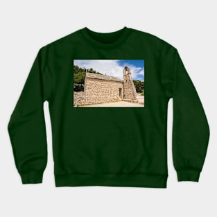 St Nicholas Church in Split, Croatia Crewneck Sweatshirt